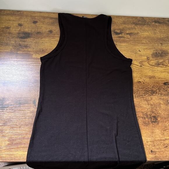 Forever 21 Black Sleeveless Stretchy Swing Dress - Picture 9 of 10